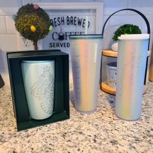Starbucks Limited Edition Frosted Tumbler Bundle